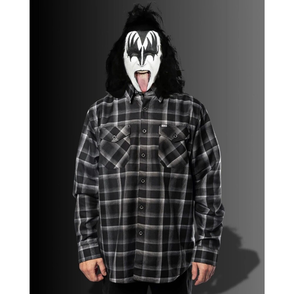 DIXXON Flannel KISS Dressed To Kill Tribute Collab Brand New In Hand